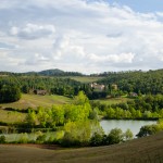 View of the Spineto property